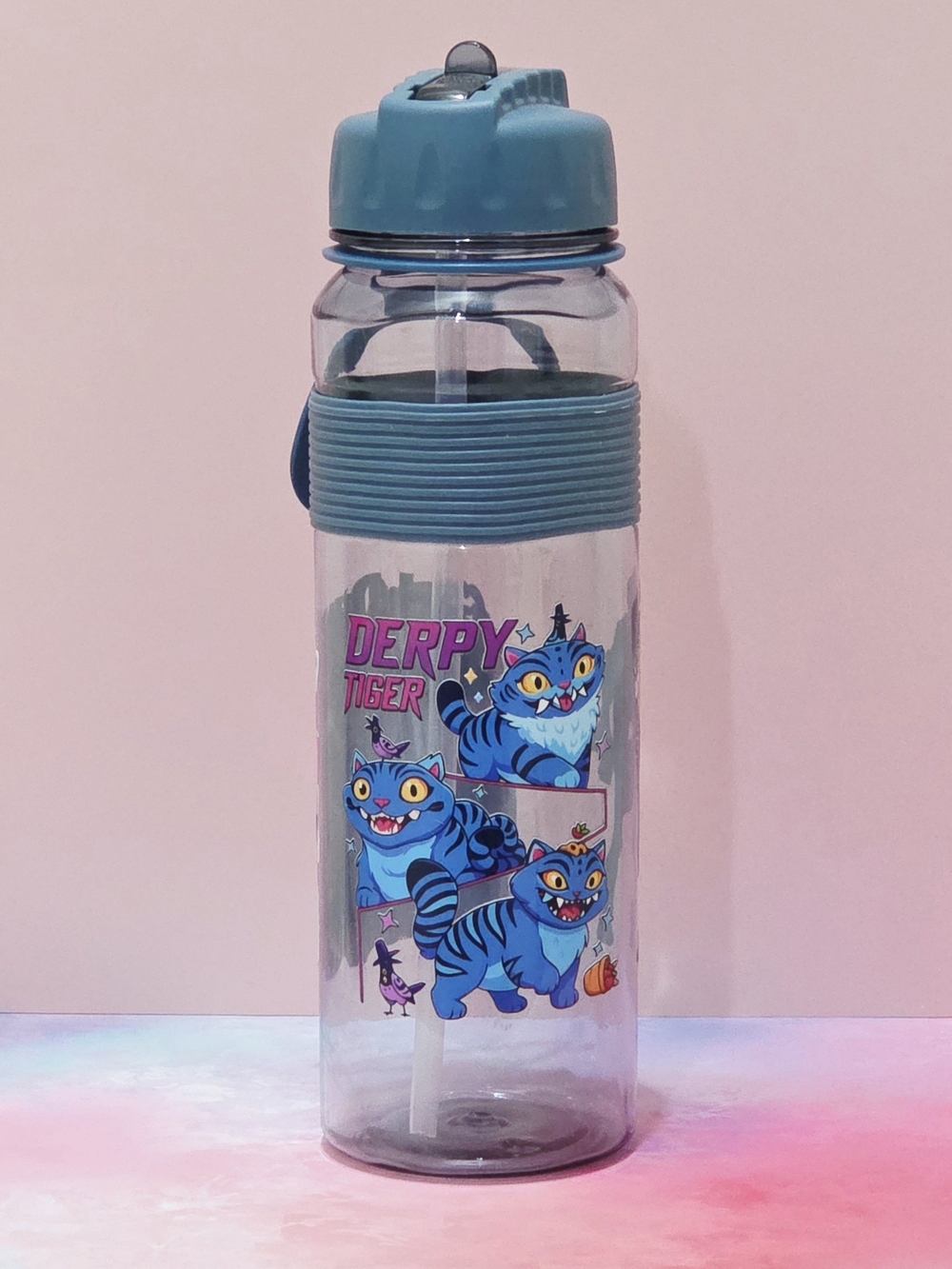 CLEARANCE - Hand-Designed K-POP Demon Hunters, Derpy, Jinu & Rumi Water Bottle